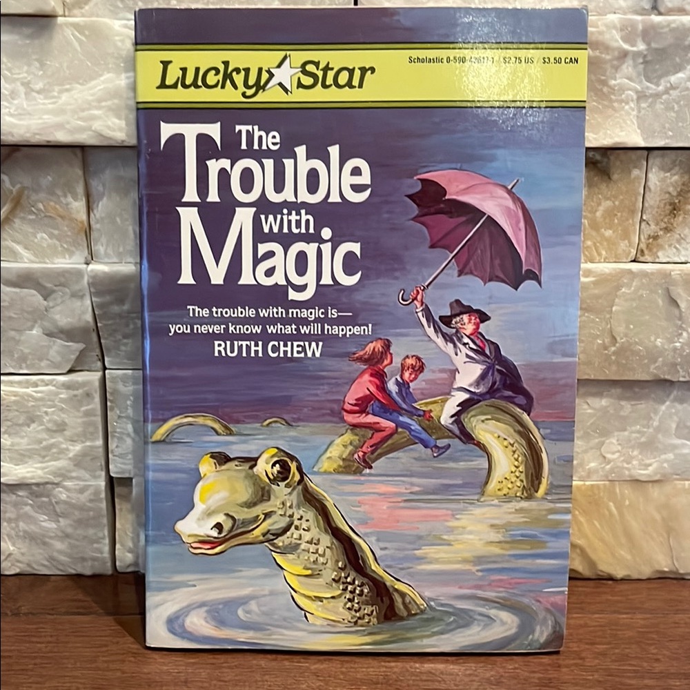 The Trouble with Magic vintage Book